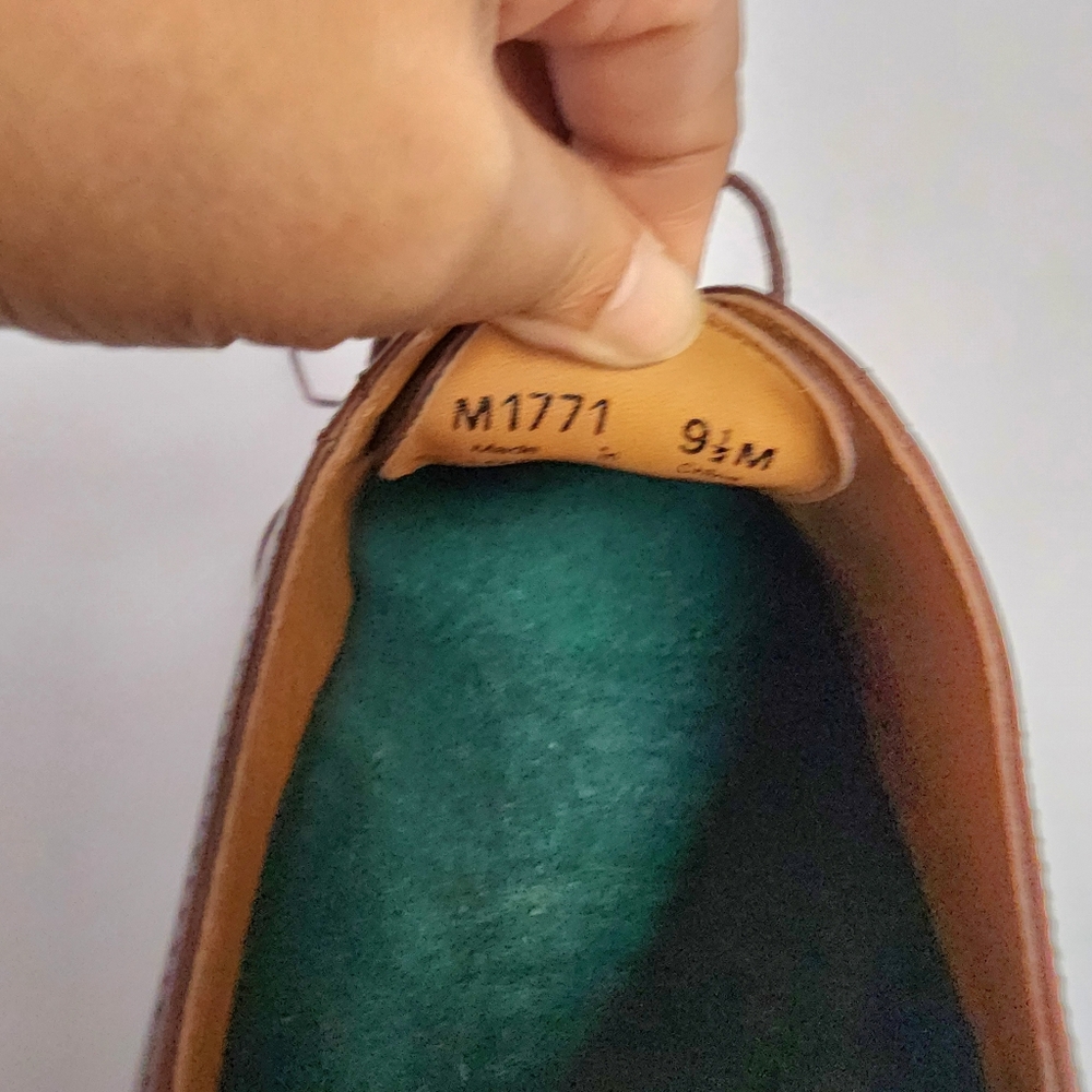 Rockport Classic Brown Leather Men's Dress Shoes Size 9.5 - Picture 8 of 8